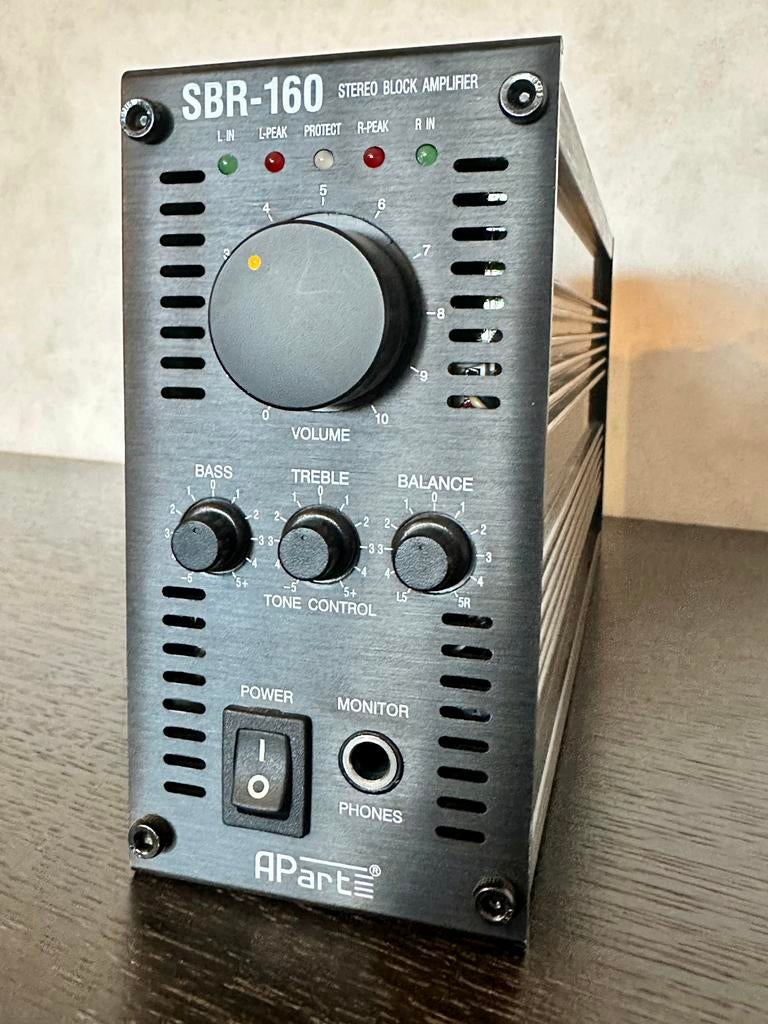 SBR-160 Aparte / Compacte stereo versterker, Audio, Tv en Foto, Ophalen of Verzenden, Stereo