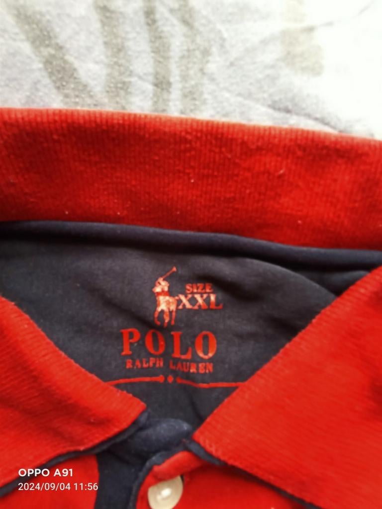Polo rouge sport, Enlèvement, Comme neuf, Rouge