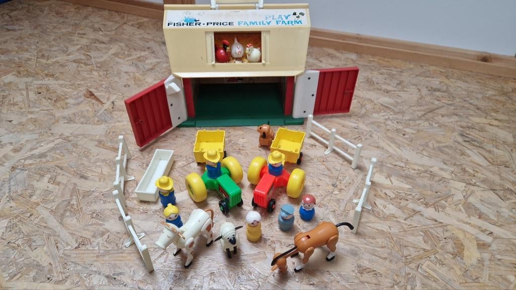 Fisher price boerderij vintage, Ophalen of Verzenden, Gebruikt