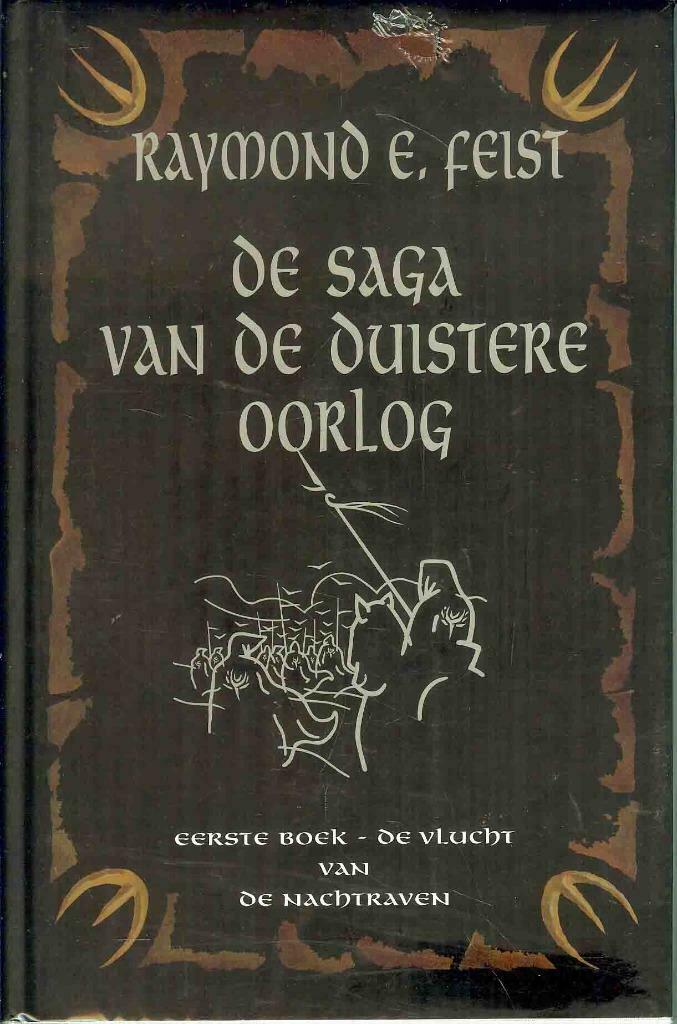 de vlucht van de nachtraven (738f), Boeken, Fantasy, Nieuw, Ophalen of Verzenden