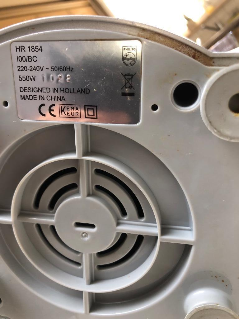 Sapcentrifuge, Ophalen, Zo goed als nieuw