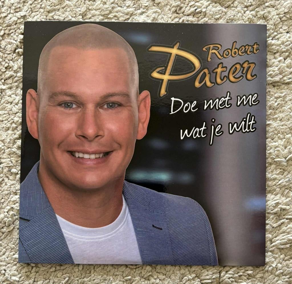 Robert Pater – Doe Met Me Wat Je Wilt (SV), Cd's en Dvd's, Vinyl | Nederlandstalig, Ophalen of Verzenden, Zo goed als nieuw, Overige formaten