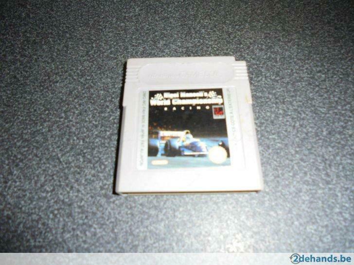 Nintendo Gameboy Nigel Mansell's world championship racing, Ophalen of Verzenden, Gebruikt