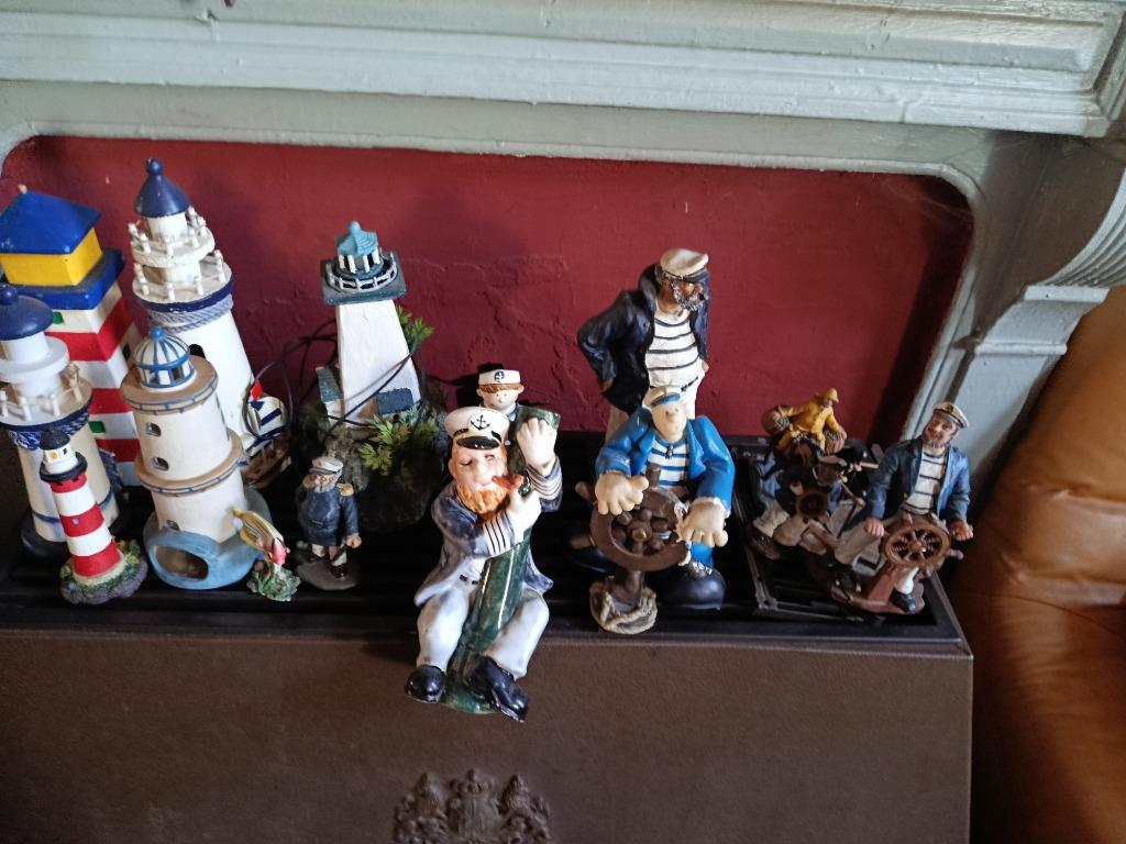 Lot décoration marine, Ophalen, Marine