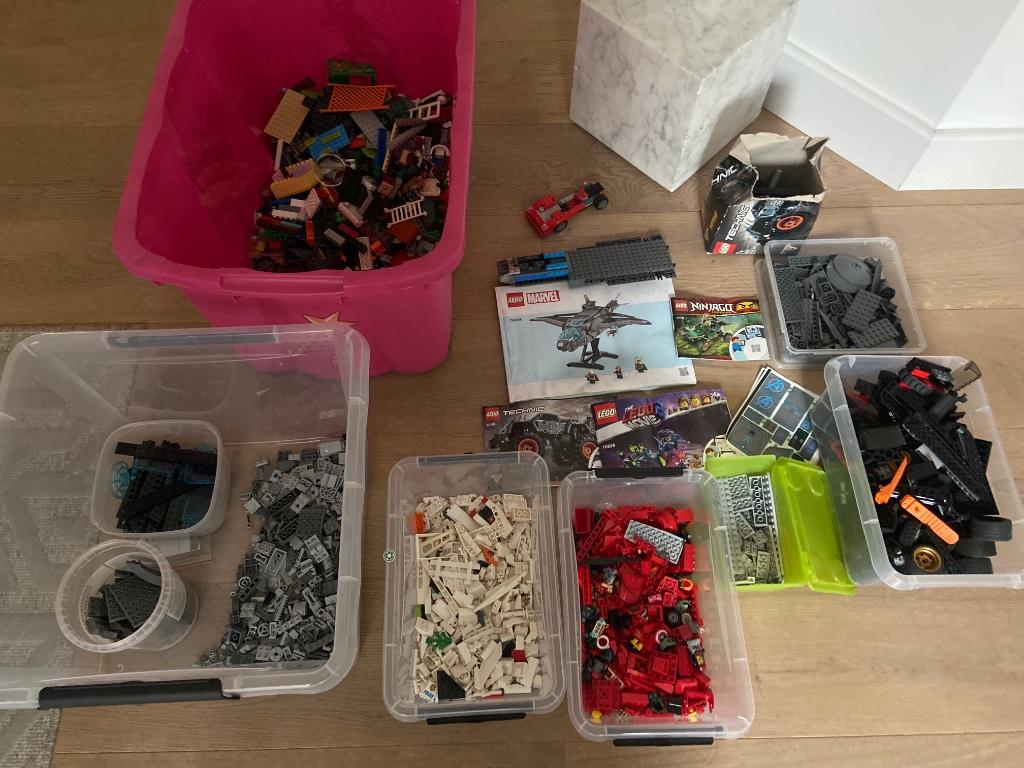 lego Technic en Marvel 76248 en Ninjaga en movie, Ophalen, Lego, Marvel