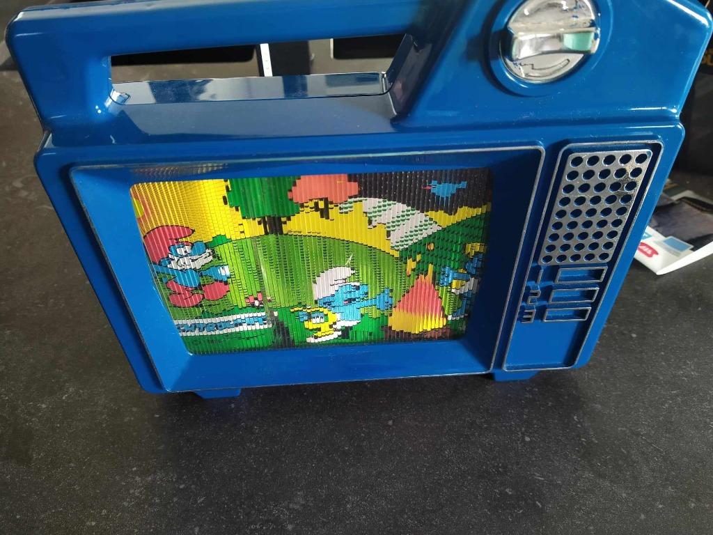 Smurfen muziekdoos, Ophalen of Verzenden, Gebruikt, Verschillende Smurfen