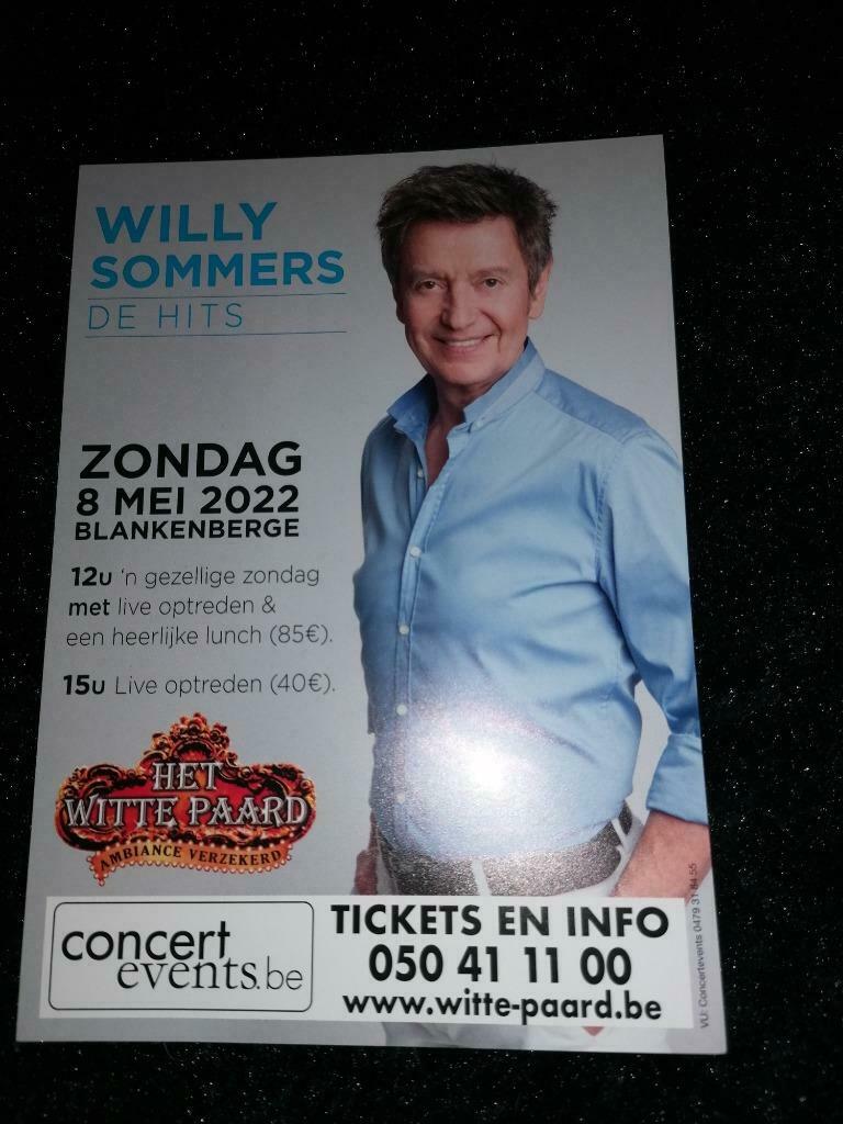 Kaart Willy Sommers, Verzamelen, Verzenden