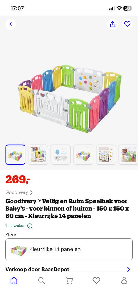 Grondbox/grondpark, Kinderen en Baby's, Babyparken, Ophalen, Gebruikt, Overige vormen