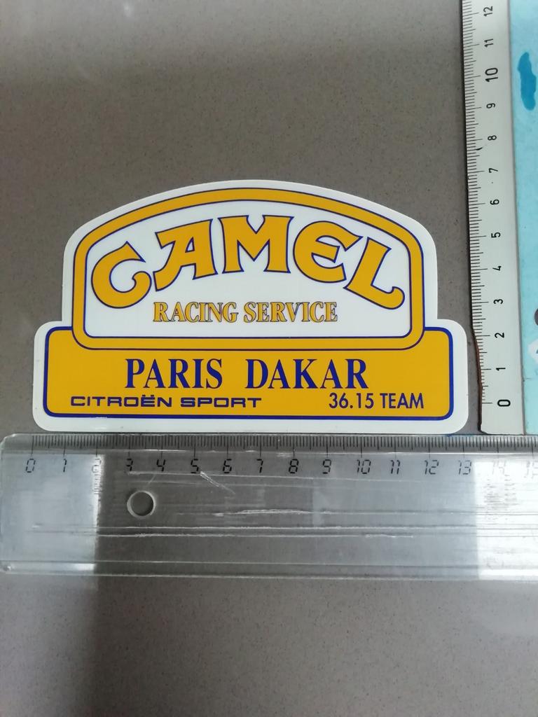 Stickers Paris Dakar Camel autocollant, Collections, Enlèvement ou Envoi, Comme neuf