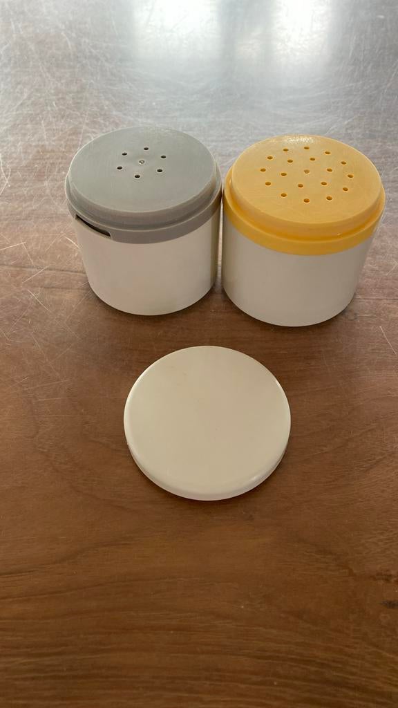 Kruidenpotjes van tupperware kruidentoren vintage, Enlèvement, Utilisé