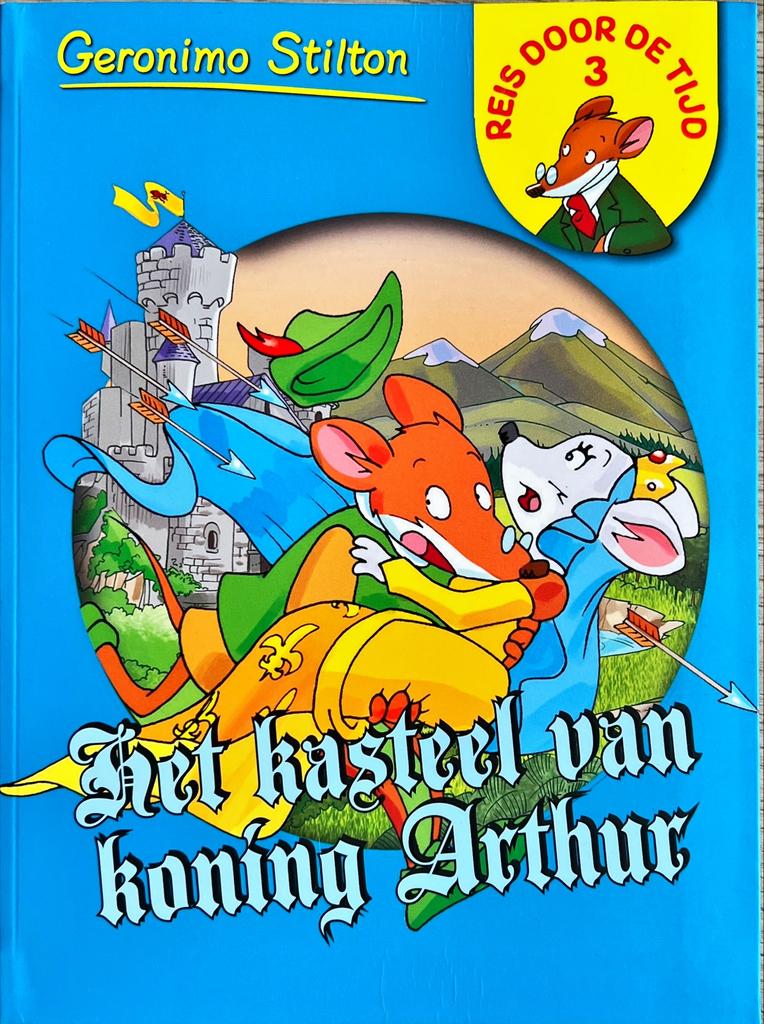 Geronimo Stilton - Het kasteel van koning Arthur, Ophalen of Verzenden, Geronimo Stilton