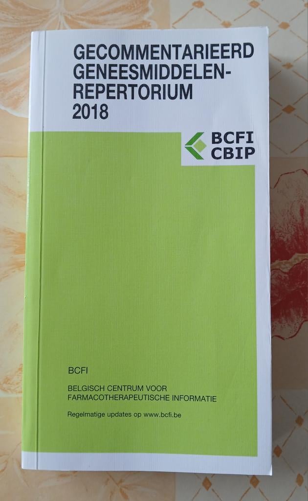 Gecommentarieerd geneesmiddelenrepertorium 2018, Boeken, Ophalen of Verzenden, Zo goed als nieuw