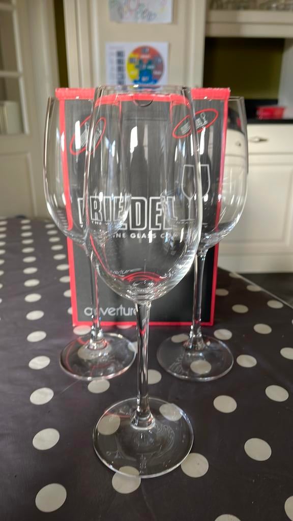Verres Riedel ouverture champagne, Ophalen of Verzenden, Zo goed als nieuw