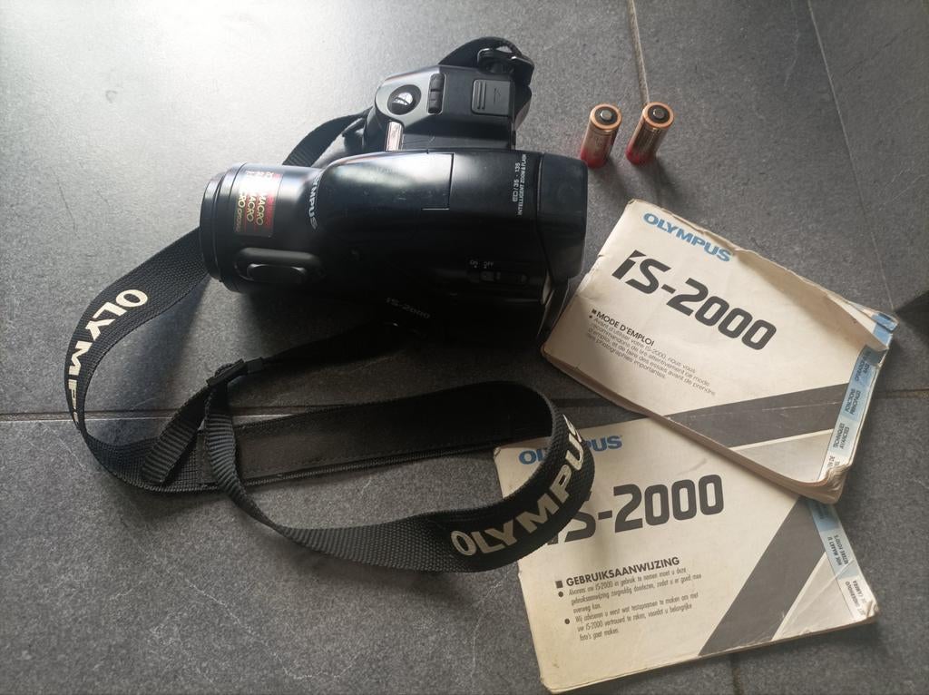 Olympus zilver IS2000, Audio, Tv en Foto, Ophalen of Verzenden, Olympus