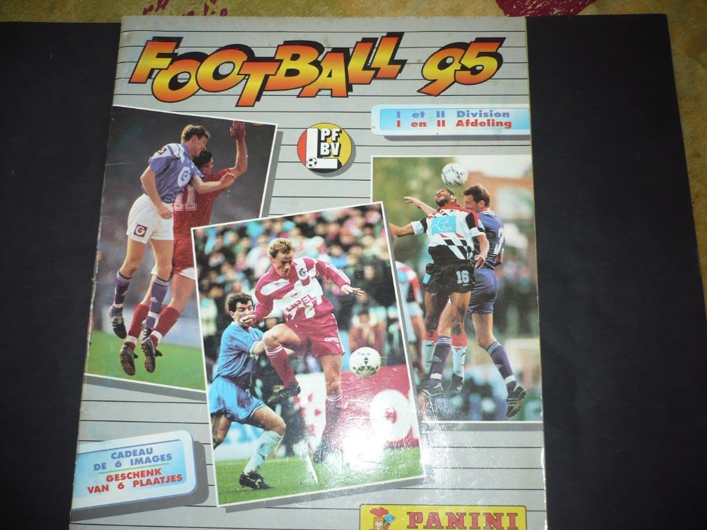 FOOTBALL: PANINI- Football 95 Inc: 376/483, Collections, Enlèvement ou Envoi, Utilisé, Livre ou Revue
