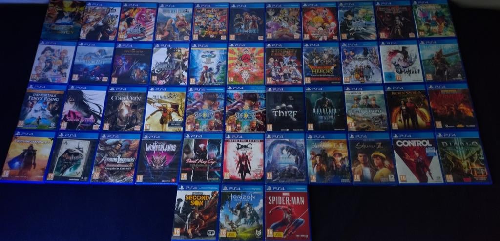 Liste de jeux Playstation 4/5, Games en Spelcomputers, Ophalen, Zo goed als nieuw, Online