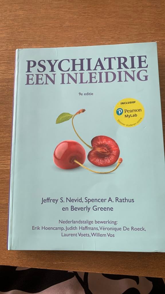 Psychiatrie een inleiding, Boeken, Ophalen of Verzenden