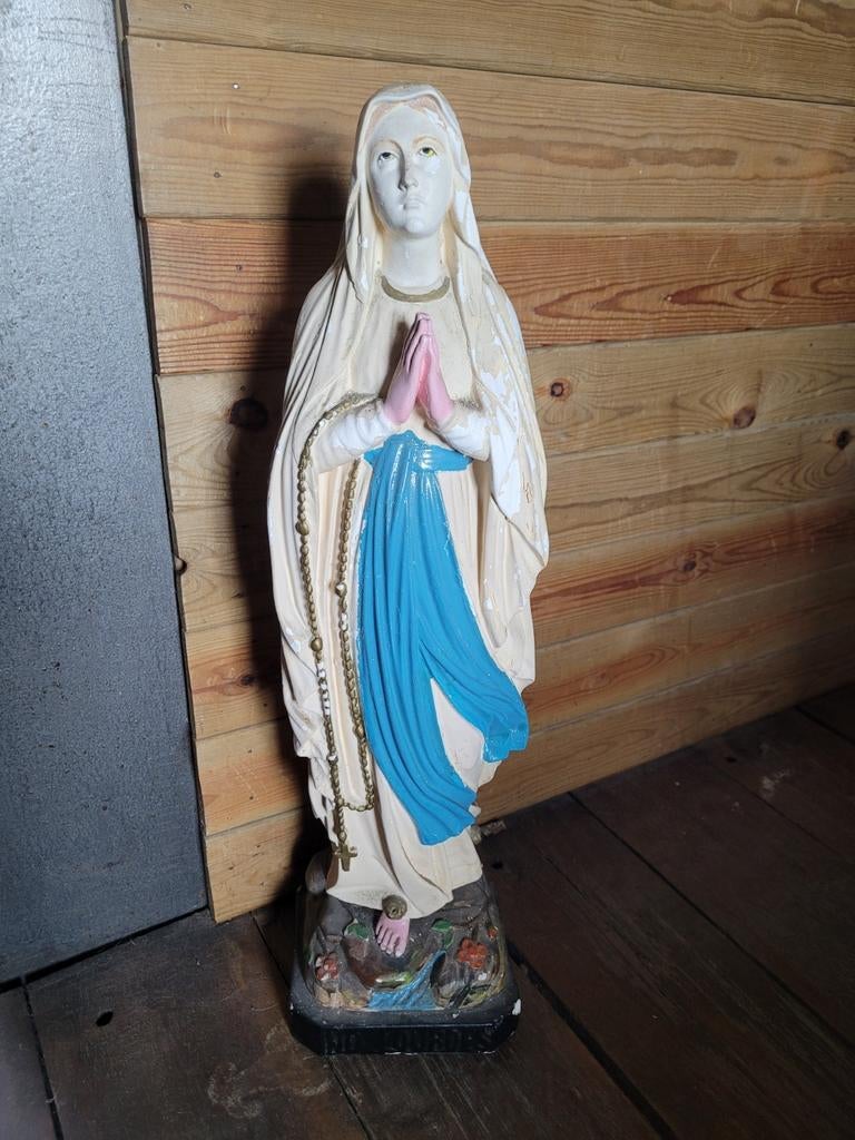 Statue Notre-Dame de Lourdes 64cm de haut, Enlèvement