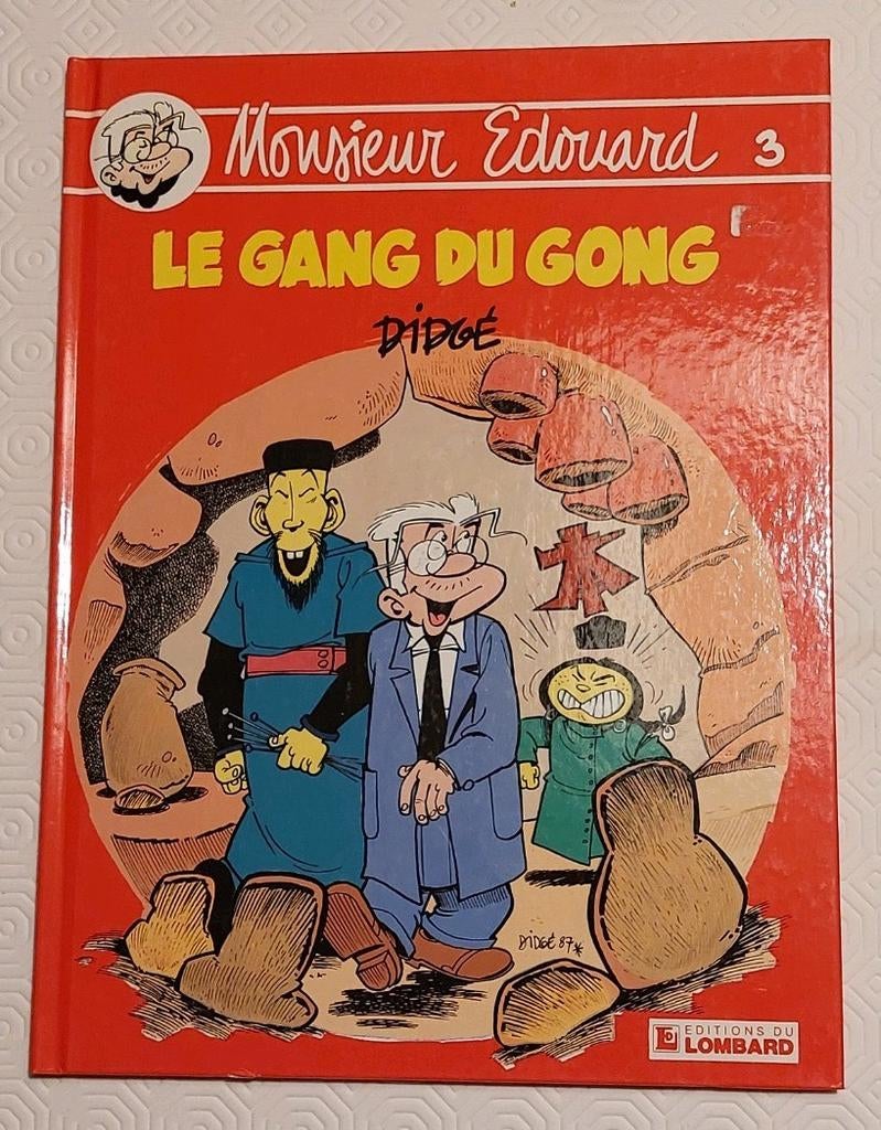 BD Le gang du Gong. Monsieur Edward (3)., Eén stripboek, Ophalen of Verzenden, Zo goed als nieuw, Didgé