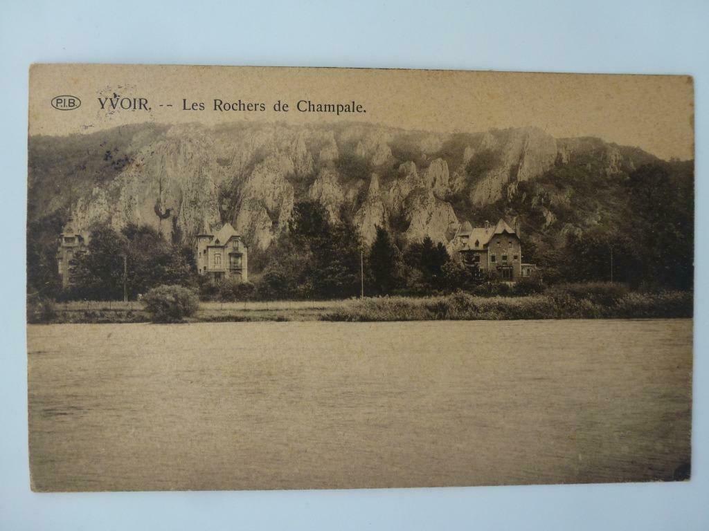 Yvoir Les Rochers de Champale, Collections, Cartes postales | Belgique, Envoi, 1920 à 1940, Affranchie, Namur