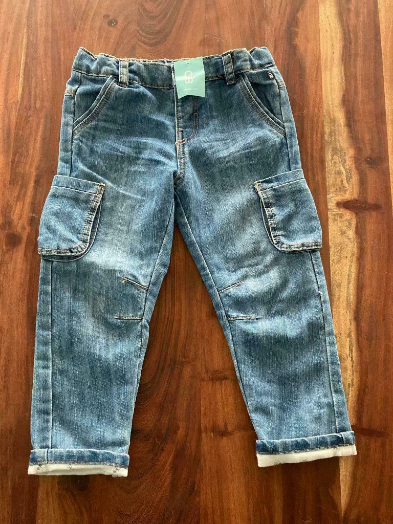 ♫ Broek Jeans M98 Okaïdi (NIEUW), Kinderen en Baby's, Kinderkleding | Maat 98, Broek, Okaïdi, Jongen of Meisje, Nieuw