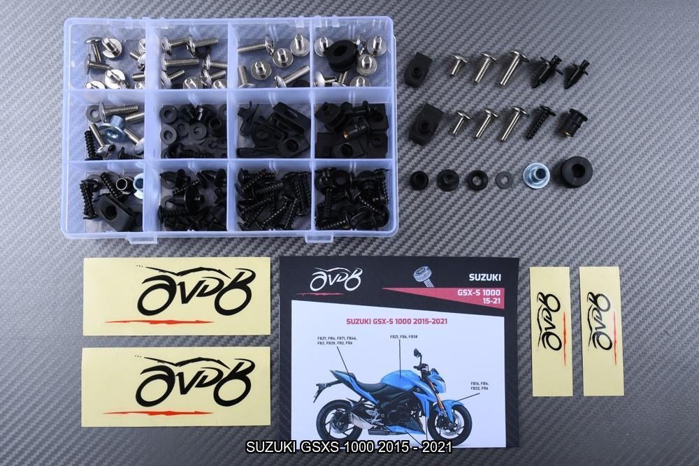Kuip bouten set voor SUZUKI GSXS 1000 2015 - 2021, Ophalen of Verzenden, Nieuw