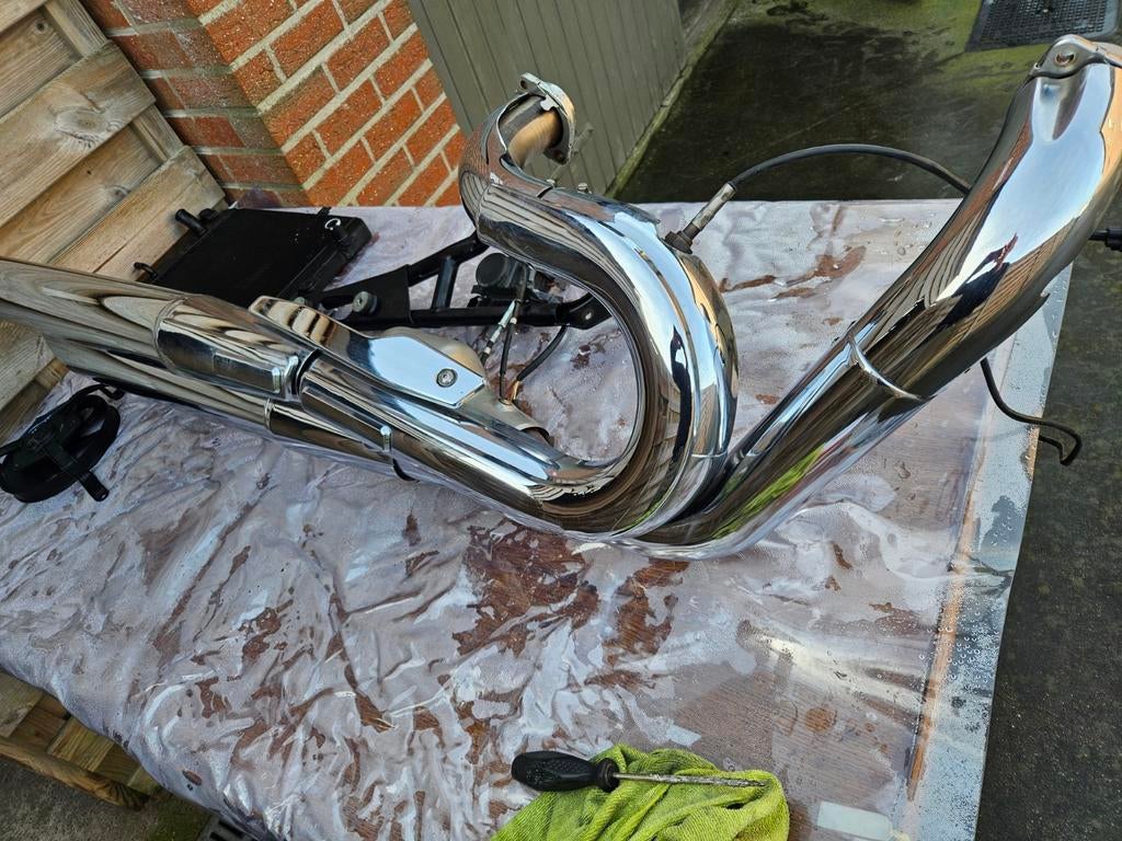 Originele uitlaat intruder m1800 2006-2012, Motoren, Ophalen