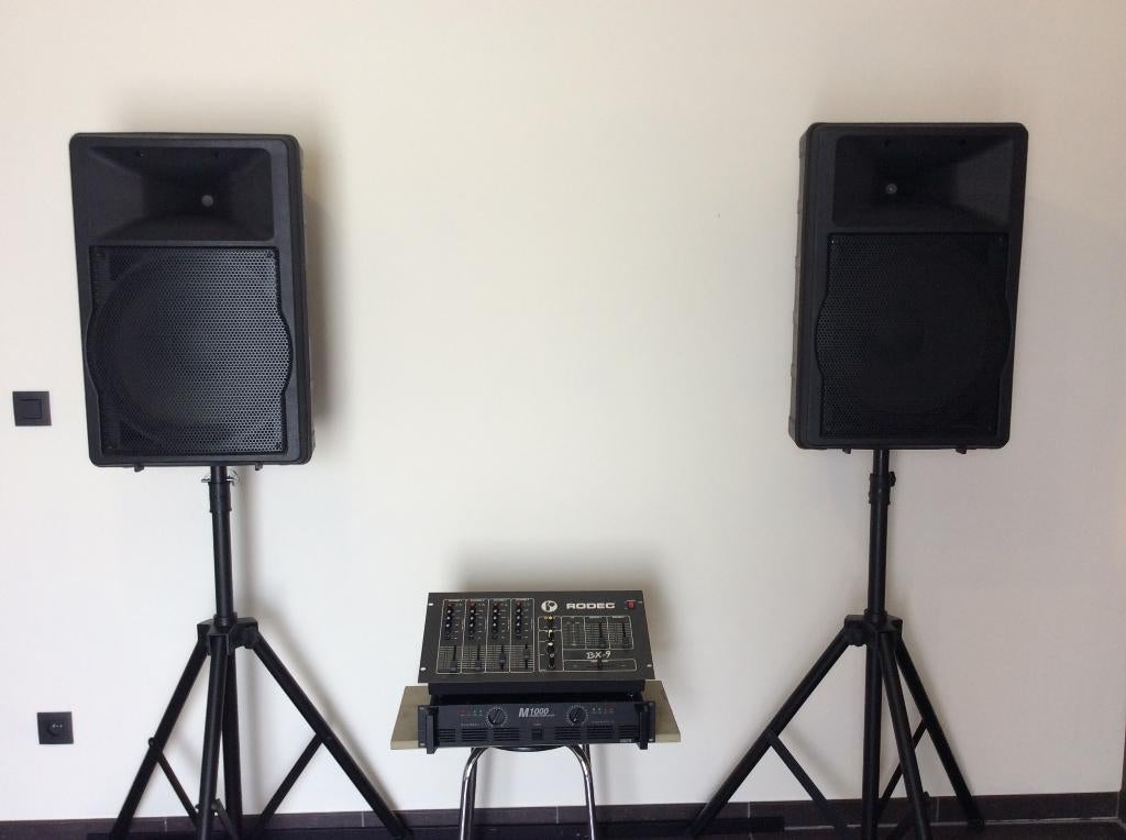 Kit sonore complet Rodec BX-9, Enlèvement, Comme neuf, 5 à 10 canaux, Entrée micro