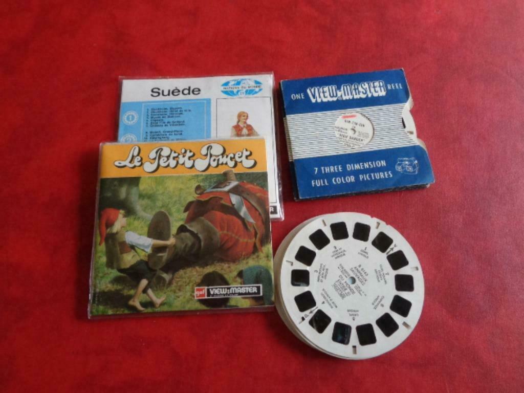 Cartes pour Visionneuse."VIEW MASTER". Vintage, Enlèvement ou Envoi, Utilisé
