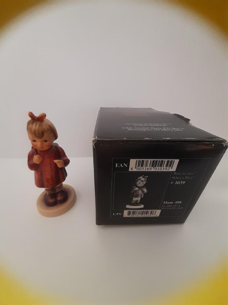 Hummel beeldje 488 "Wat is dat", Collections, Statues & Figurines, Hummel, Enlèvement ou Envoi