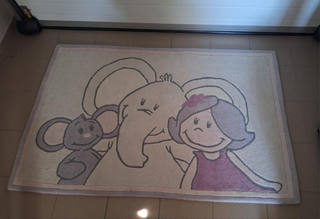 Kindertapijt Nookie's, Ophalen