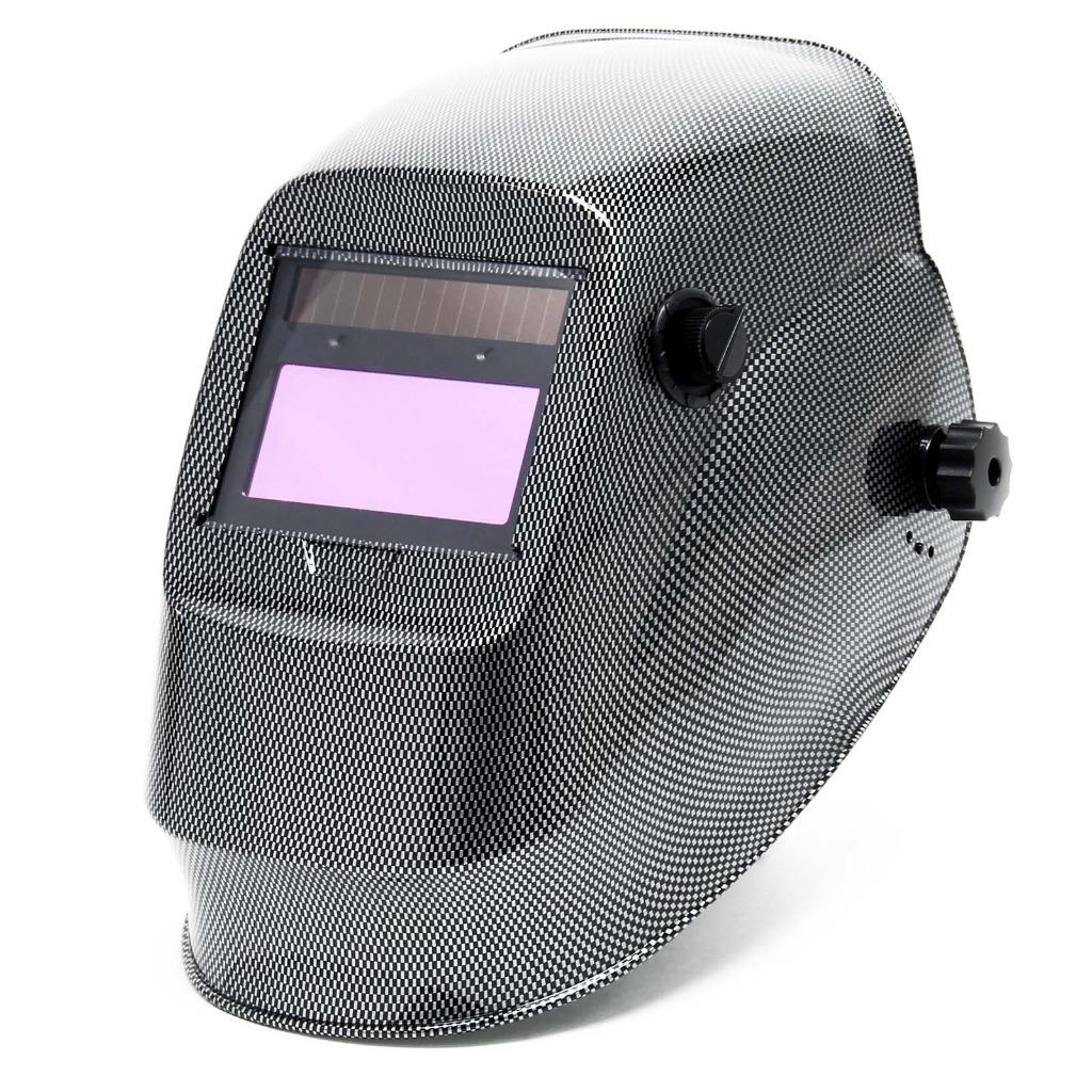 Casque de soudage impression carbone avec visière de 93 x 42, Enlèvement ou Envoi, Neuf