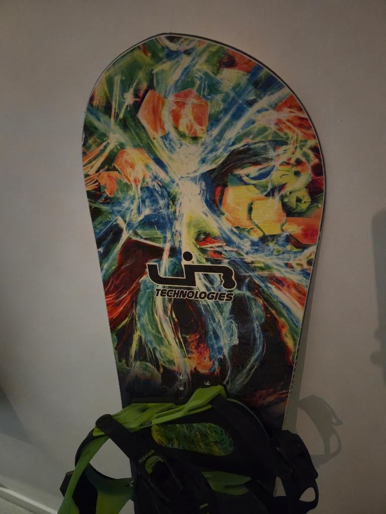 Lib Tech Skate Banana 152cm/ Bent-Metal Bindings maat M, Sport en Fitness, Snowboarden, Ophalen, Zo goed als nieuw, Board