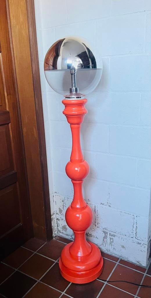 Hoffmeister-Leugten space-age glass staanlamp, Ophalen