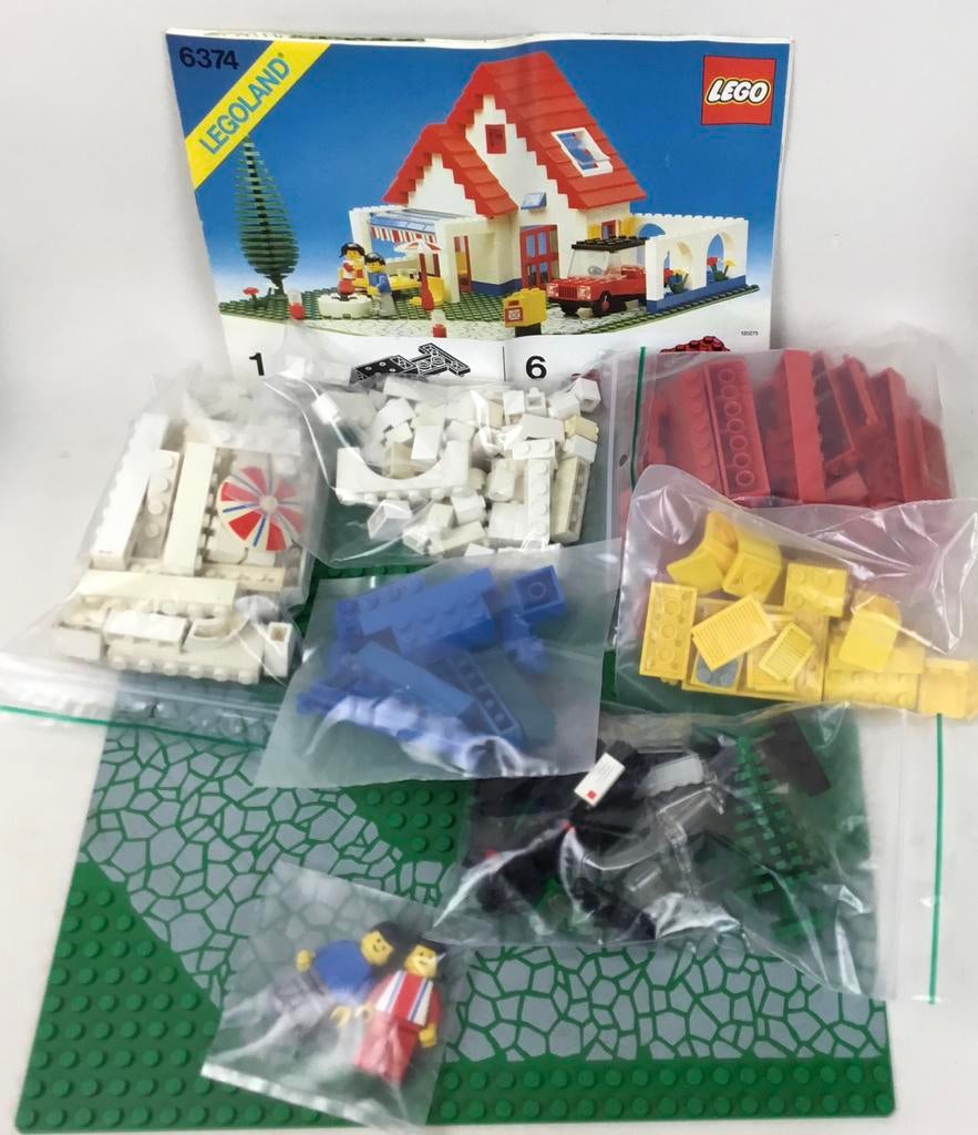 Lego 6374 Town Holiday home 1983, Kinderen en Baby's, Speelgoed | Duplo en Lego, Ophalen of Verzenden, Gebruikt, Lego