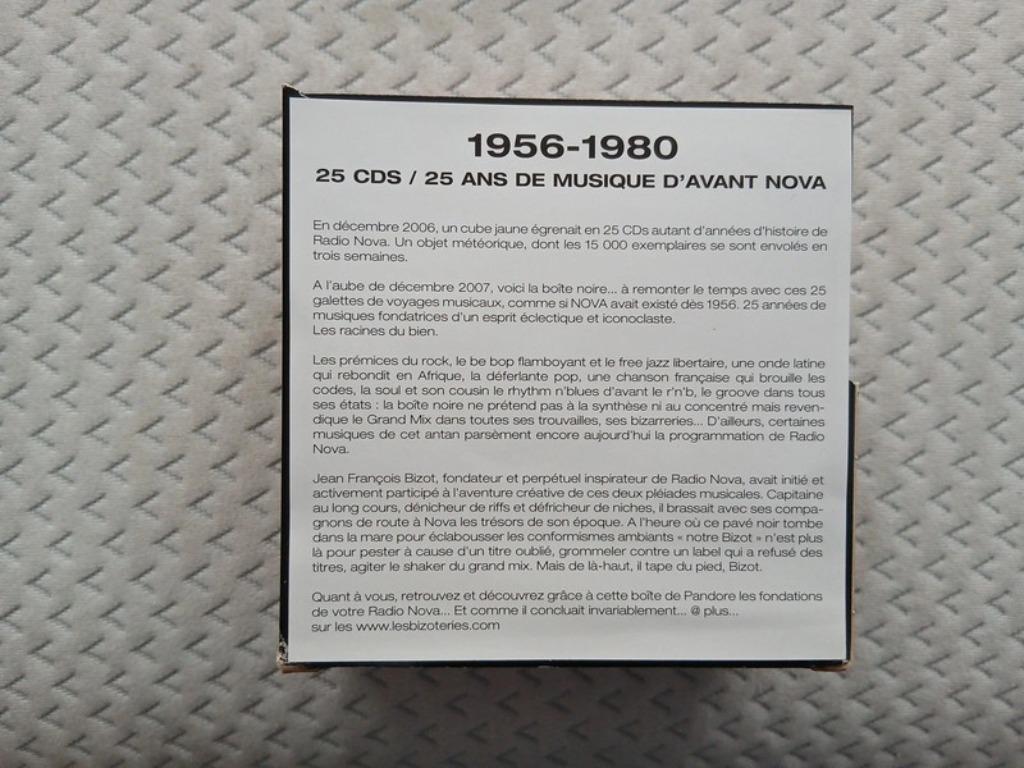 Nova Black Box Set: 1956-1980 (deel 2 - De zwarte doos), Ophalen of Verzenden, Zo goed als nieuw, Overige soorten, Boxset