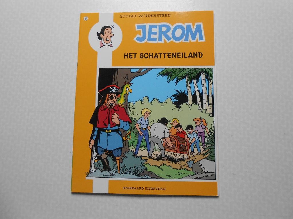 Jerom 36 Het schatteneiland 1991 1ste druk., Neuf, Enlèvement ou Envoi, Willy Vandersteen, Une BD