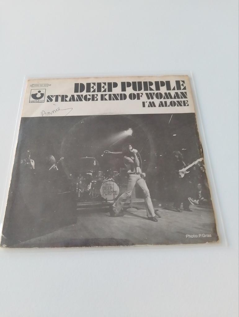 Deep Purple - Strange kind of woman ( France), Ophalen of Verzenden, Gebruikt