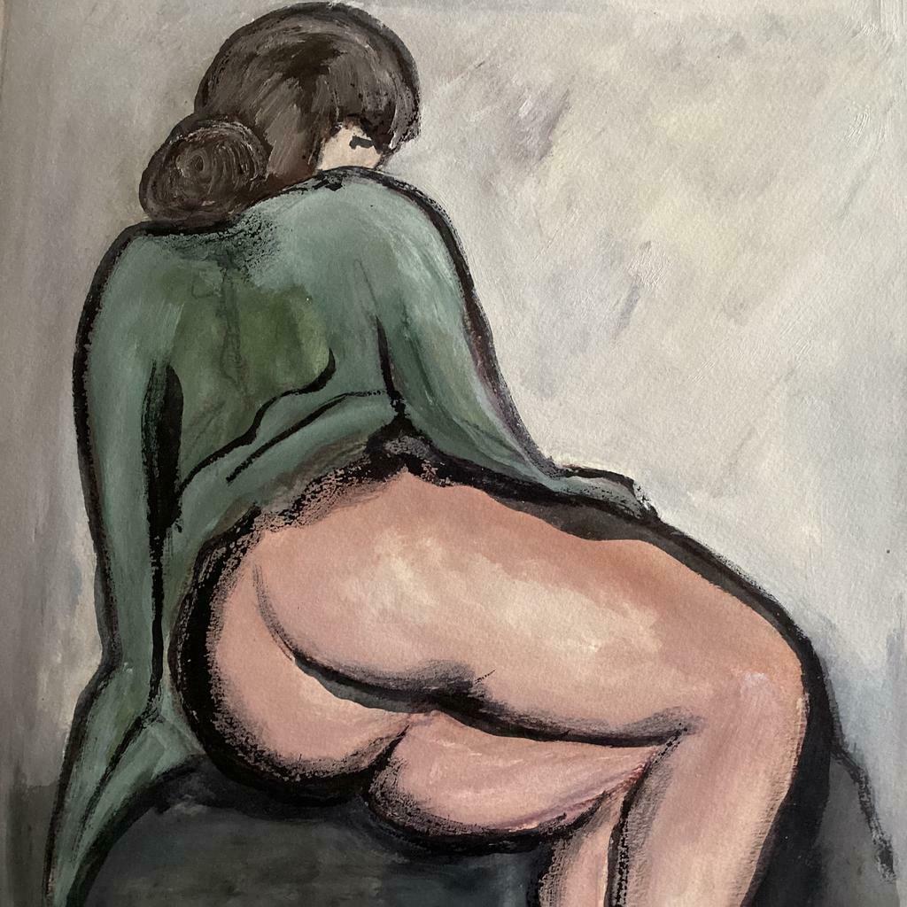 JUMBO -aquarel, Antiek en Kunst, Kunst | Schilderijen | Modern
