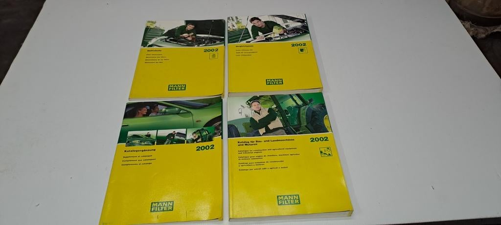 Mann filter katalogus, Ophalen of Verzenden, Zo goed als nieuw