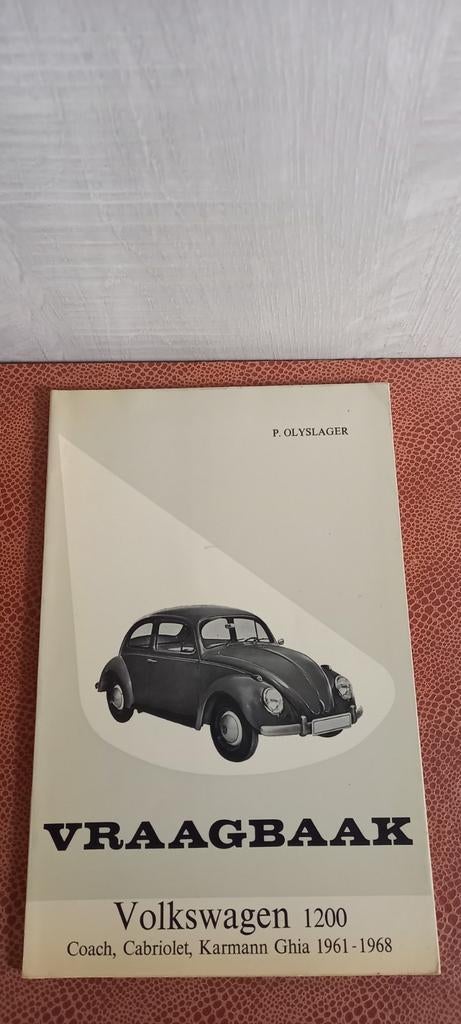 Volkswagen Vw Kever vraagbaak Olyslager 1200 1961/1968, Ophalen of Verzenden