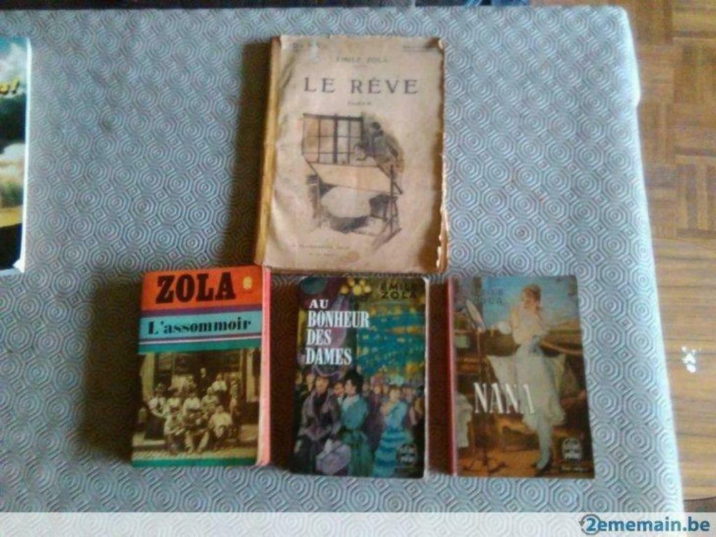 Emile Zola 4 livres des Rougons-Maquart, Enlèvement ou Envoi, Utilisé