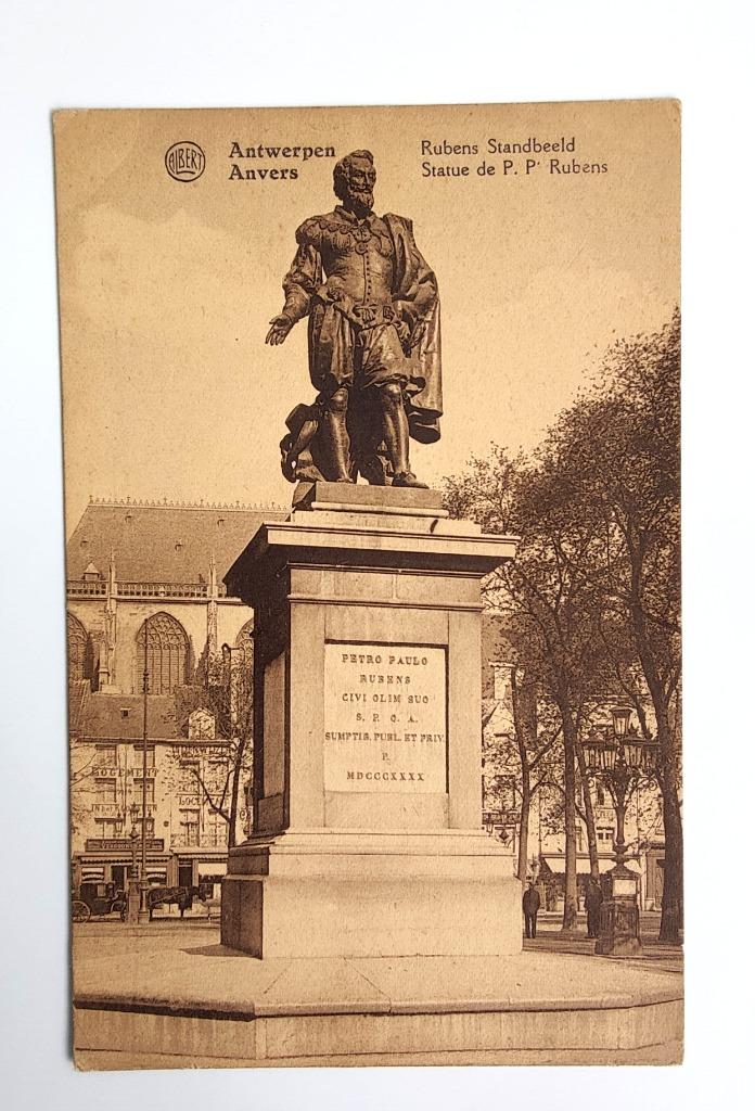 Antwerpen Rubens standbeeld, Verzamelen, Ophalen of Verzenden, Ongelopen, Antwerpen
