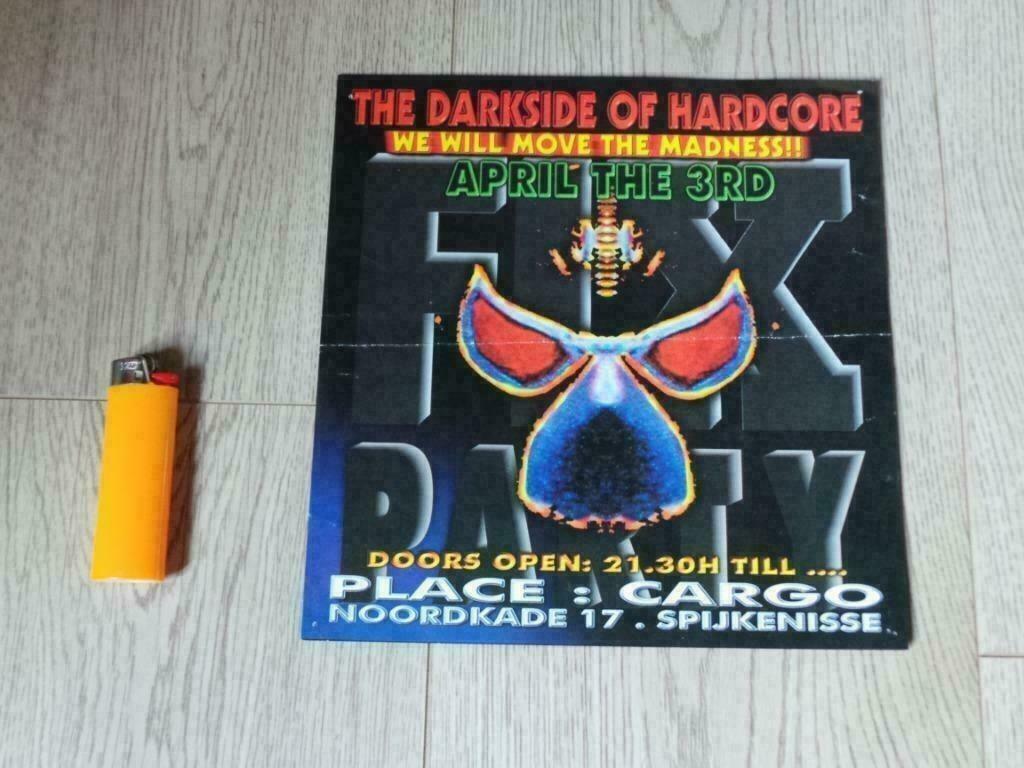 Flyers The Darkside Of Hardcore @ Cargo, Collections, Envoi, Utilisé, Autres types