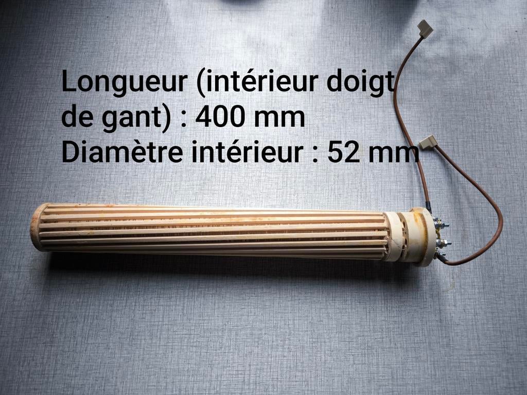 Résistance steatite, Enlèvement, Boiler