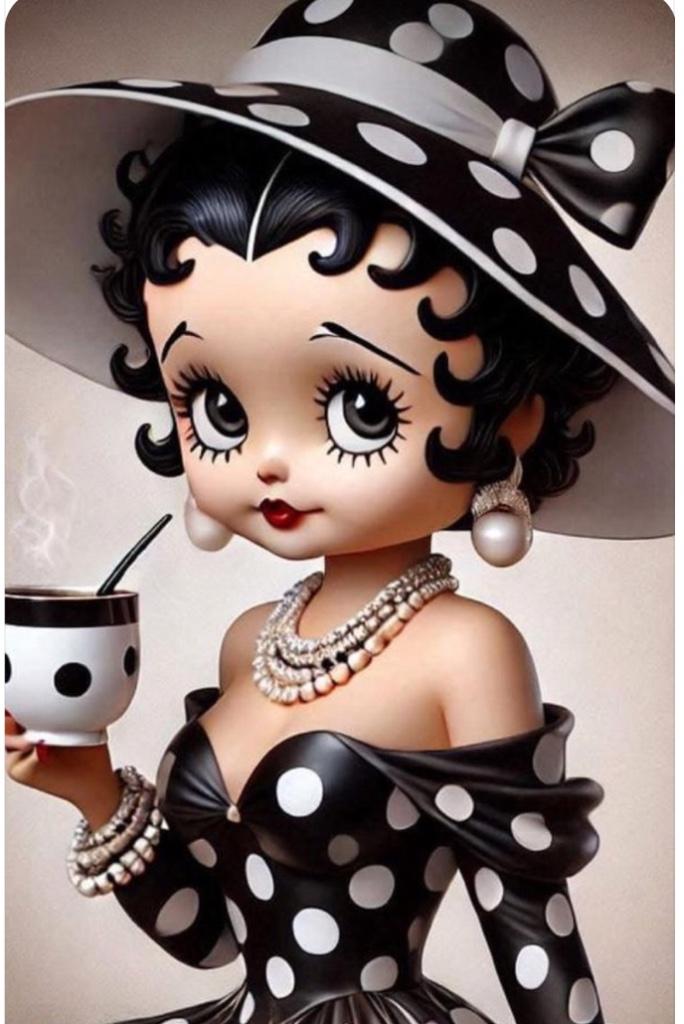 2 assiettes Betty Boop 2006 KFS/FS Marsberg studios, Enlèvement ou Envoi, Betty Boop