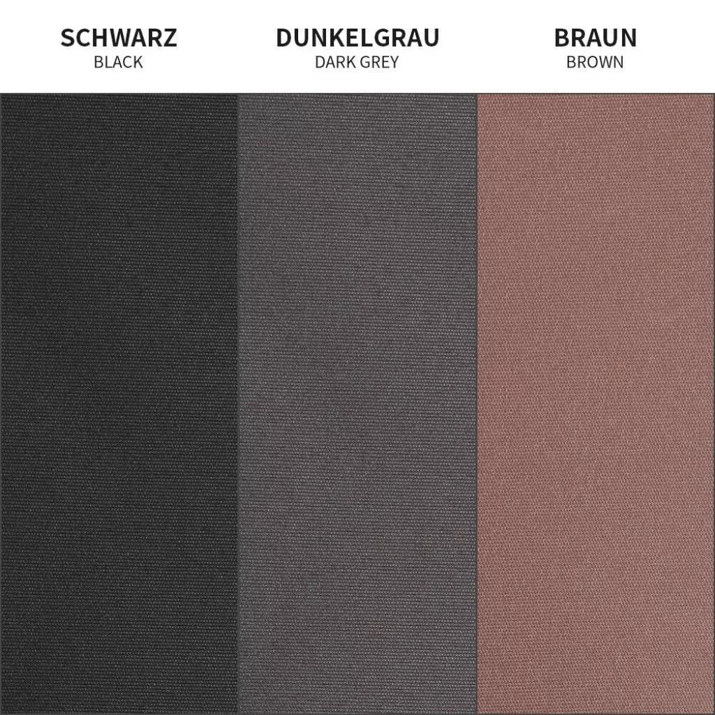 Oprolbaar uitschuifbaar aluminium windscherm 160/180x300 cm, Ophalen, Nieuw