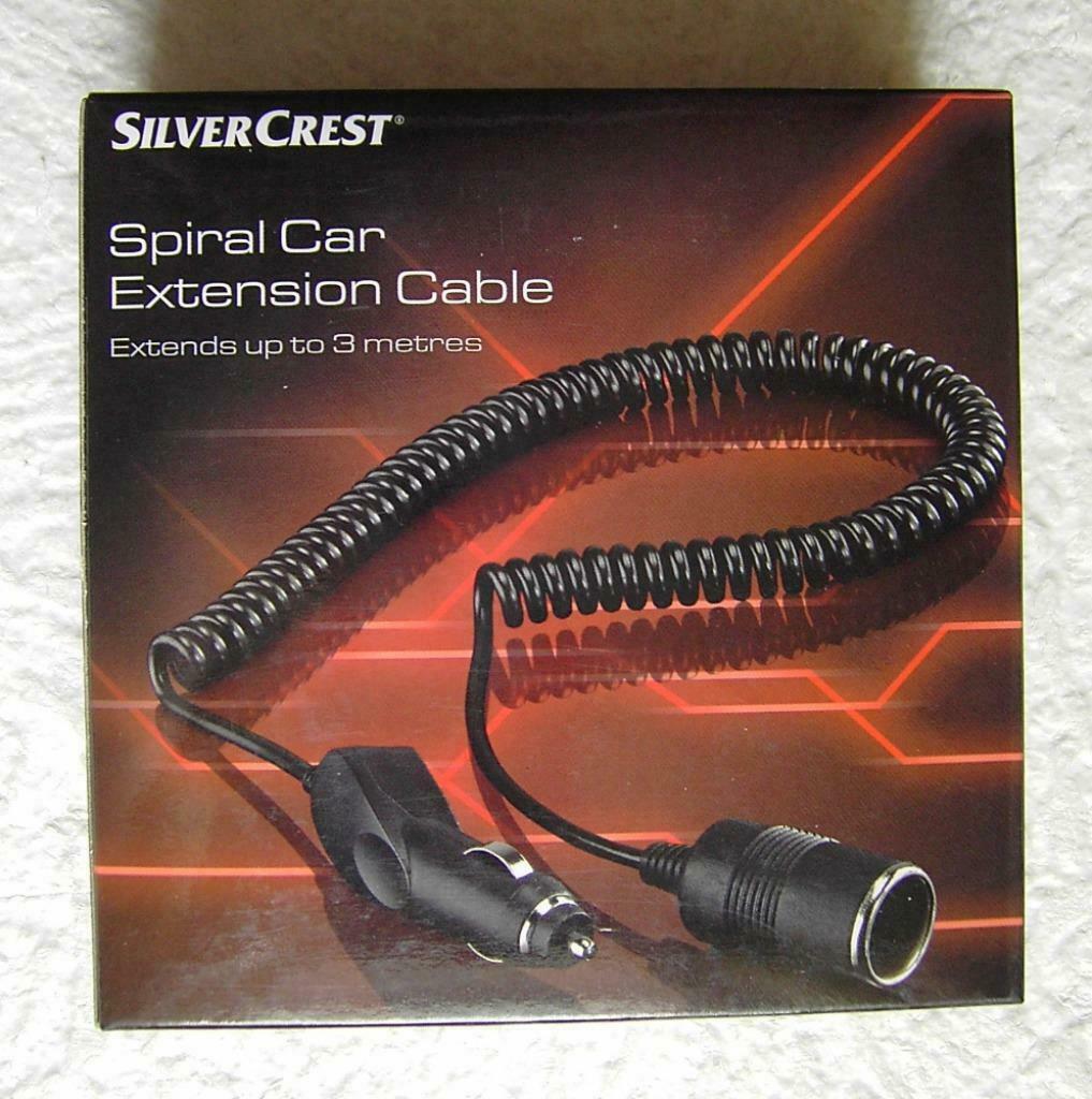 'SilverCrest' - Rallonge Allume-Cigare Spiralée, Ophalen of Verzenden, Nieuw