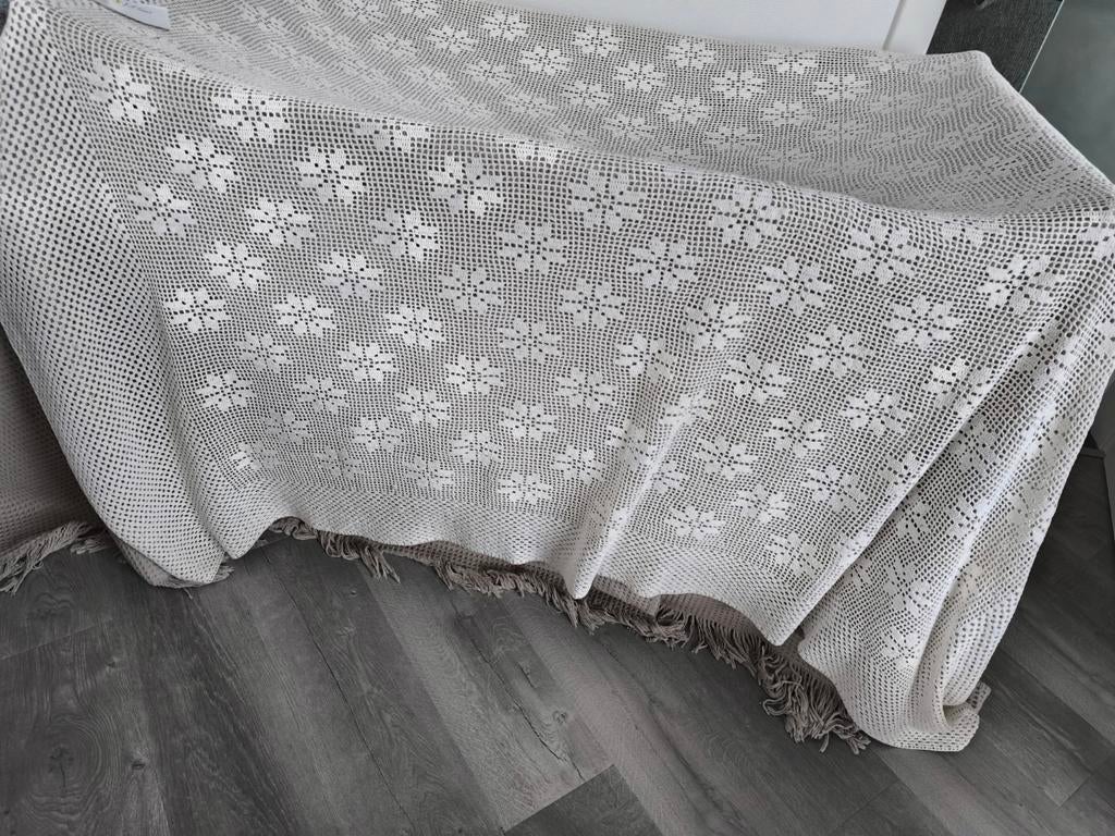 Gehaakte bedsprei in perfecte staat, Ophalen of Verzenden