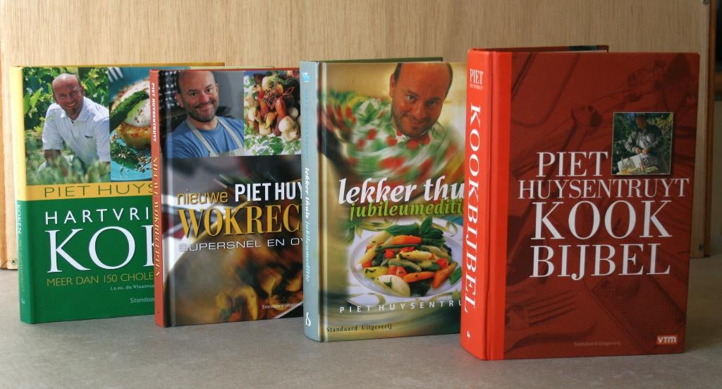 Piet Huysentruyt x 4, Enlèvement ou Envoi, Utilisé, Piet Huysentruyt